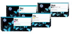 HP 746B 300-ml Magenta/ Yellow/ Cyan/  Photo Black DesignJet Ink Cartridge