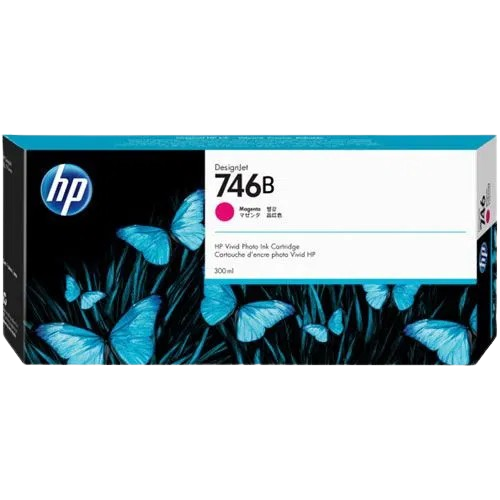 HP 746B 300-ml Magenta/ Yellow/ Cyan/  Photo Black DesignJet Ink Cartridge