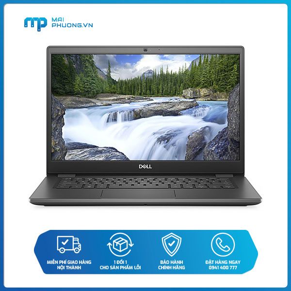 LaptopDell latitude 3410 I3-10110U/ 4Gb/ 256GB SSD M2+1TB HDD/ 14''HD/ intel Đen