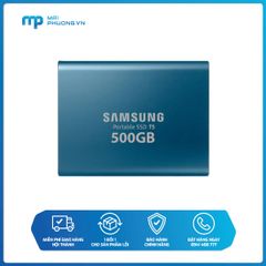 Ổ cứng di động SSD SamSung T5 500GB MU-PA500B/WW (Xanh)