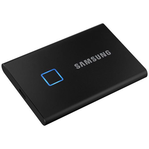 Ổ cứng SSD gắn ngoài Samsung T7 Touch Portable 1TB Black (MU-PC1T0K/WW)