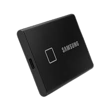 Ổ cứng SSD gắn ngoài Samsung T7 Touch Portable 1TB Black (MU-PC1T0K/WW)