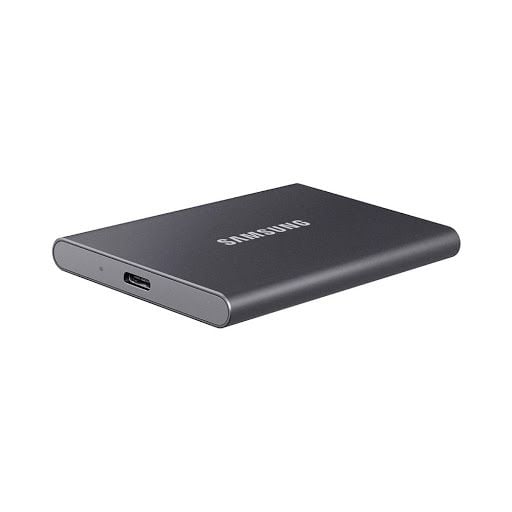Ổ cứng SSD gắn ngoài Samsung T7 Portable 500GB Xám (MU-PC500T/WW)