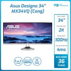 Màn hình Đồ họa Asus 2K 34 inch Cong /LCD-IPS/21:9 MX34VQ