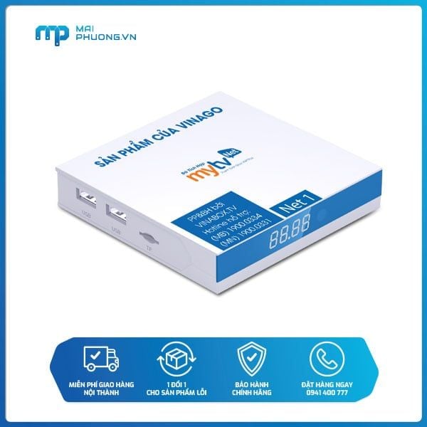 TV BOX MYTVNET 4G (RAM 4GB/ROM 32GB/Android 9.0)