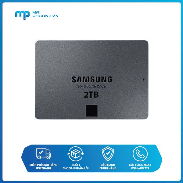 Ổ cứng gắn trong Samsung 870 SSD QVO 2TB MZ-77Q2T0BW