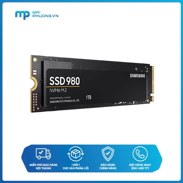 Ổ cứng SSD SamSung 980 1TB M.2 NVMe MZ-V8V1T0BW