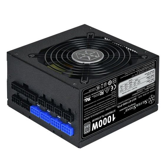 Nguồn Máy Tính Silverstone Strider 80 Plus Platinum 1000W SST-ST1000-PTS