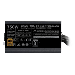 Nguồn máy tính Cooler Master  MWE Bronze V3 230V 750w