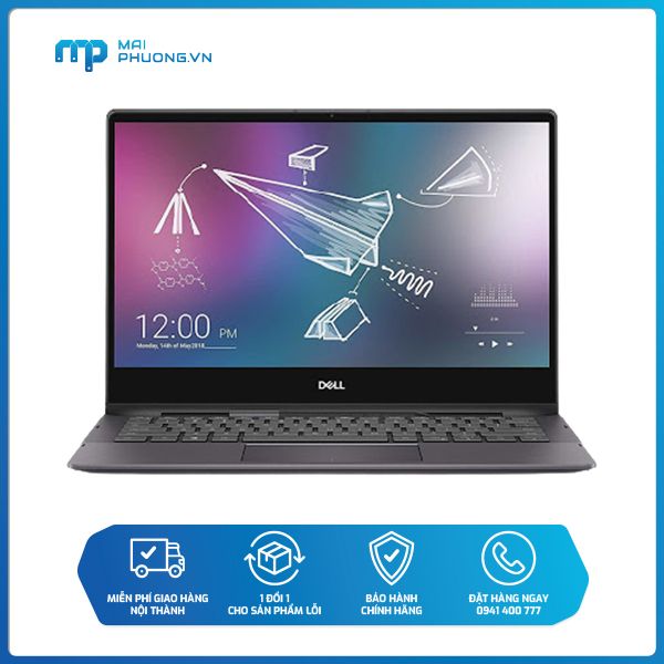 Laptop Dell Ins 13 7391 i5-10210U/13.3''FHD/8GB/ 512GB SSD/Win10/Black N3TI5008W Touch