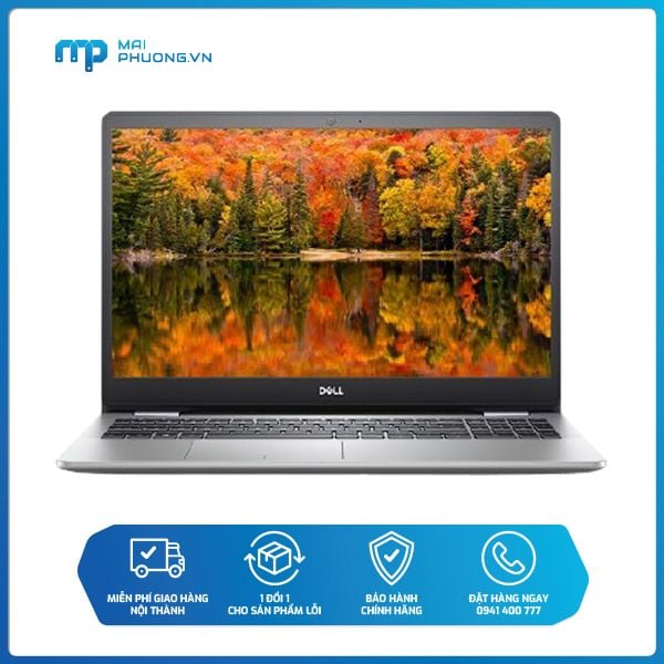 Laptop Dell Inspiron 15 5000 Series-5593 (I5-1035G1/8Gb/512Gb SSD/15.6' FHD/MX230-2GB/Win10/Silver) N5I5461W