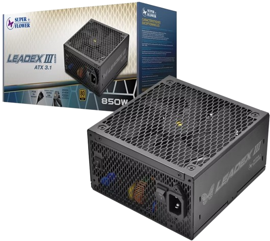 Nguồn Máy Tính SuperFlower Leadex III Gold 850W ATX 3.1