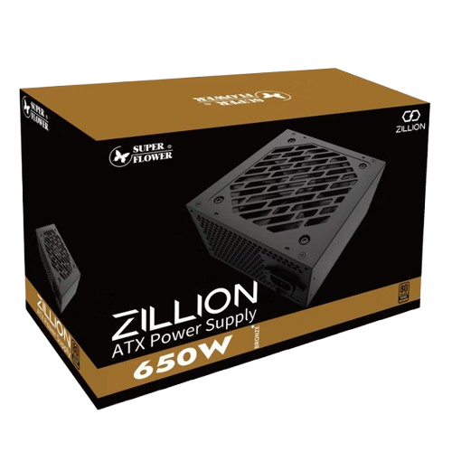 Nguồn Máy Tính SuperFlower Zillion 80 Plus Bronze 650W / 750W