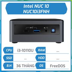 Máy Bộ Mini Intel NUC 10 Performance kit - NUC10i3FNH (i3-10110U)