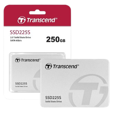 Ổ cứng SSD 250GB/ 500GB/ 1TB/ 2TB SSD225S 2.5'' SATA3 Transcend (Seq R/W: 500/330MB/s)