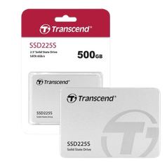 Ổ cứng SSD 250GB/ 500GB/ 1TB/ 2TB SSD225S 2.5'' SATA3 Transcend (Seq R/W: 500/330MB/s)