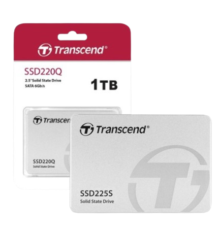 Ổ cứng SSD 250GB/ 500GB/ 1TB/ 2TB SSD225S 2.5'' SATA3 Transcend (Seq R/W: 500/330MB/s)
