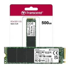 Ổ cứng SSD 250GB/ 500GB/ 1TB/ 2TB SSD115S M.2 PCIe Transcend (Seq R/W: 1,600/1100MB/s)