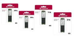 Ổ cứng SSD 250GB/ 500GB/ 1TB/ 2TB SSD115S M.2 PCIe Transcend (Seq R/W: 1,600/1100MB/s)