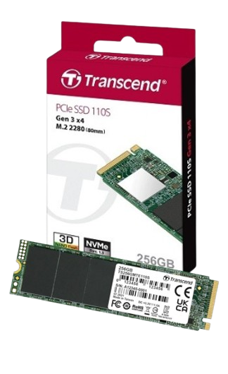 Ổ cứng SSD 256GB/ 512GB SSD110S M.2 PCIe Transcend