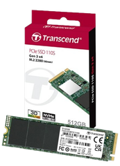 Ổ cứng SSD 256GB/ 512GB SSD110S M.2 PCIe Transcend