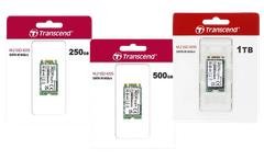Ổ cứng SSD 250GB/500GB/ 1TB SSD425S  M.2 2242, SATA3 Transcend (Seq R/W: 500/330MB/s)