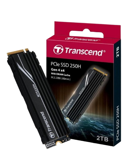 Ổ cứng SSD 1TB/ 2TB/ 4TB, M.2 2280, Gen4x4, 3D TLC, up to 7,200/6,500 MB/s, w/ DRAM Cache, Metal Heatsink, up to 2,960 TBW