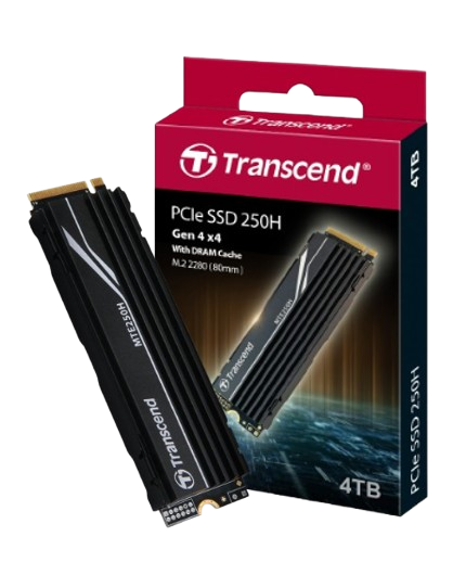 Ổ cứng SSD 1TB/ 2TB/ 4TB, M.2 2280, Gen4x4, 3D TLC, up to 7,200/6,500 MB/s, w/ DRAM Cache, Metal Heatsink, up to 2,960 TBW