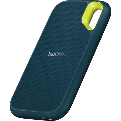 Ổ cứng di động SSD 1TB Sandisk Extreme Portable SDSSDE61-1T00-G25M màu ghi xanh