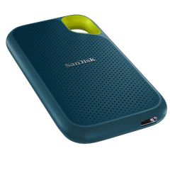 Ổ cứng di động SSD 1TB Sandisk Extreme Portable SDSSDE61-1T00-G25M màu ghi xanh