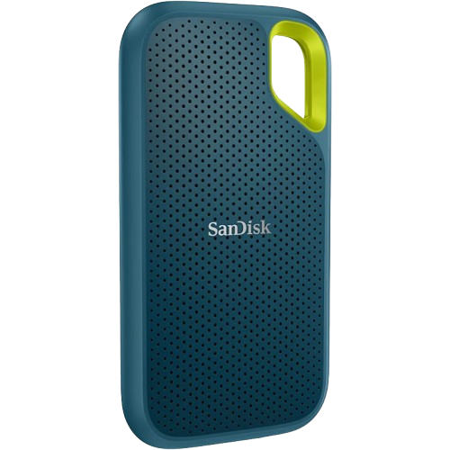 Ổ cứng di động SSD 1TB Sandisk Extreme Portable SDSSDE61-1T00-G25M màu ghi xanh