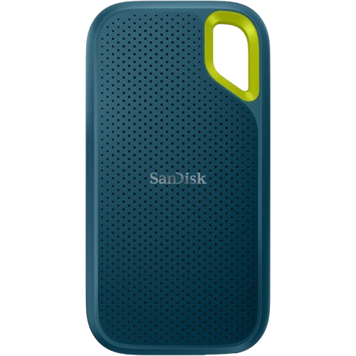Ổ cứng di động SSD 1TB Sandisk Extreme Portable SDSSDE61-1T00-G25M màu ghi xanh