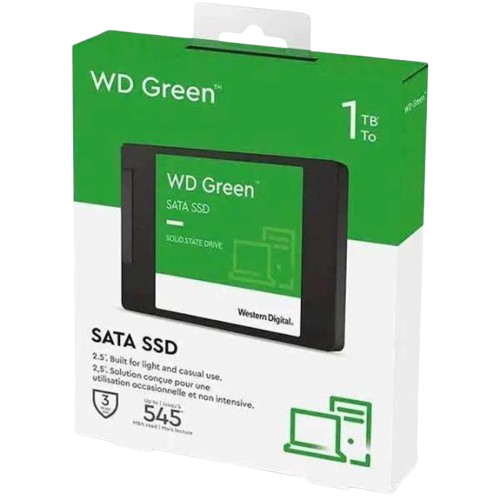 Ổ cứng SSD Western Digital Green 1Tb 2.5” WDS100T3G0A-00BJG0