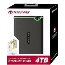 Ổ cứng di động Transcend 4TB, 2.5