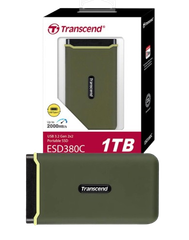 Ổ cứng di động SSD Transcend 500GB/ 1TB/ 2TB/ 4TB SSD ESD380C USB 3.1 Gen 2 type C