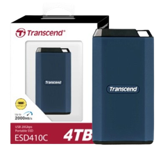 Ổ cứng di động SSD Transcend 1TB/ 2TB/ 4TB , External SSD, ESD410C, USB 20Gbps, Type C, up to 2,000 MB/s, shock proof & water proof