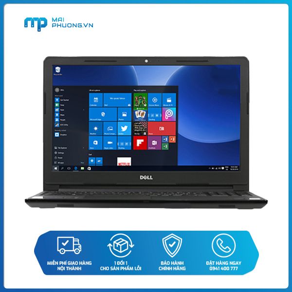 Laptop Dell Ins N3576A i3-8130U/4GB/1TB/DVDRW/15.6