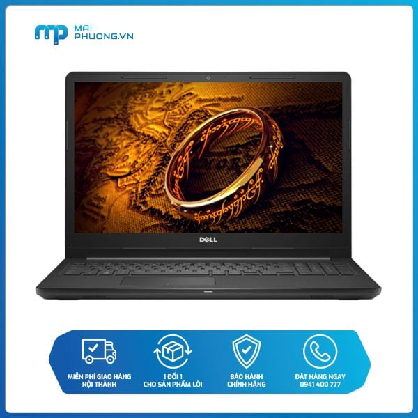 Laptop Dell N3576E i5-8250U/4GB/1TB/DVDRW/15.6