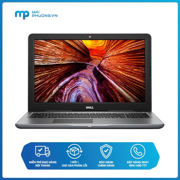 Laptop Dell Ins 15 N5570B i7-8550U/8GB/2TB/AMD R530-4GB/DVDRW/15.6 P66F001