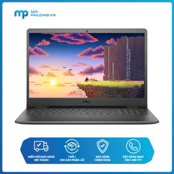 Laptop DELL P90F002 I3-1005G1/4GB/256GB/15.6''/Win10/Đen N3501A