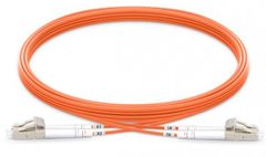 Fiber patch cord LC/LC Multi-mode OM2 50/125µm DINTEK (3 mét) (2104-07019)