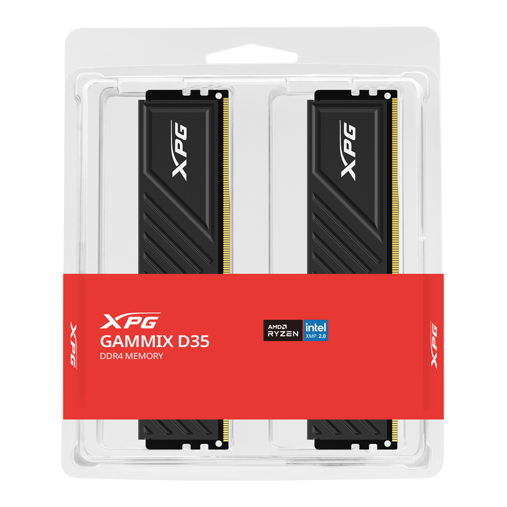 RAM PC ADATA XPG Gammix D35 Black 16GB 3200MHz DDR4 (1x16GB)