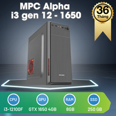 PC MPC Alpha i3 gen 12 - 1650