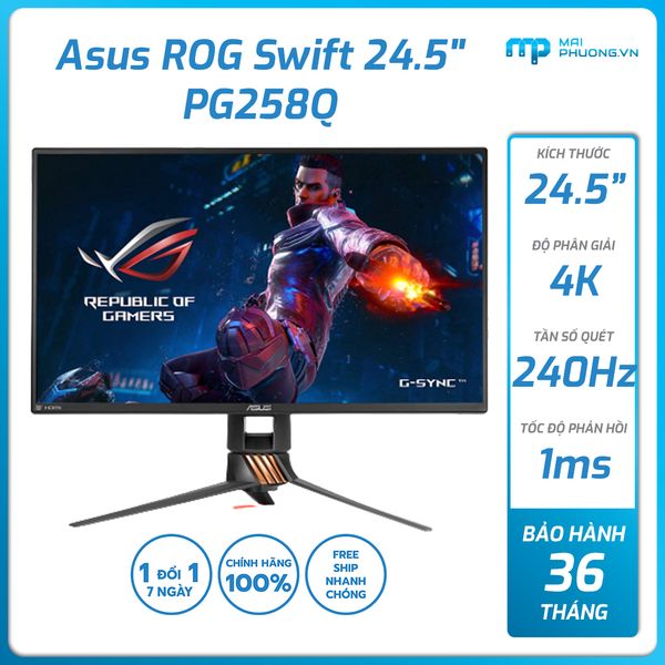 Màn hình Gaming Asus ROG SWIFT Gaming PG258Q 25 inch