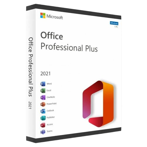 Phần mềm Office Professional Plus 2021 English APAC EM Medialess 269-17185