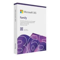Phần mềm Microsoft 365 Family English Subscr 1YR APAC EM Medialess Emerging Market P10 EP2-36878
