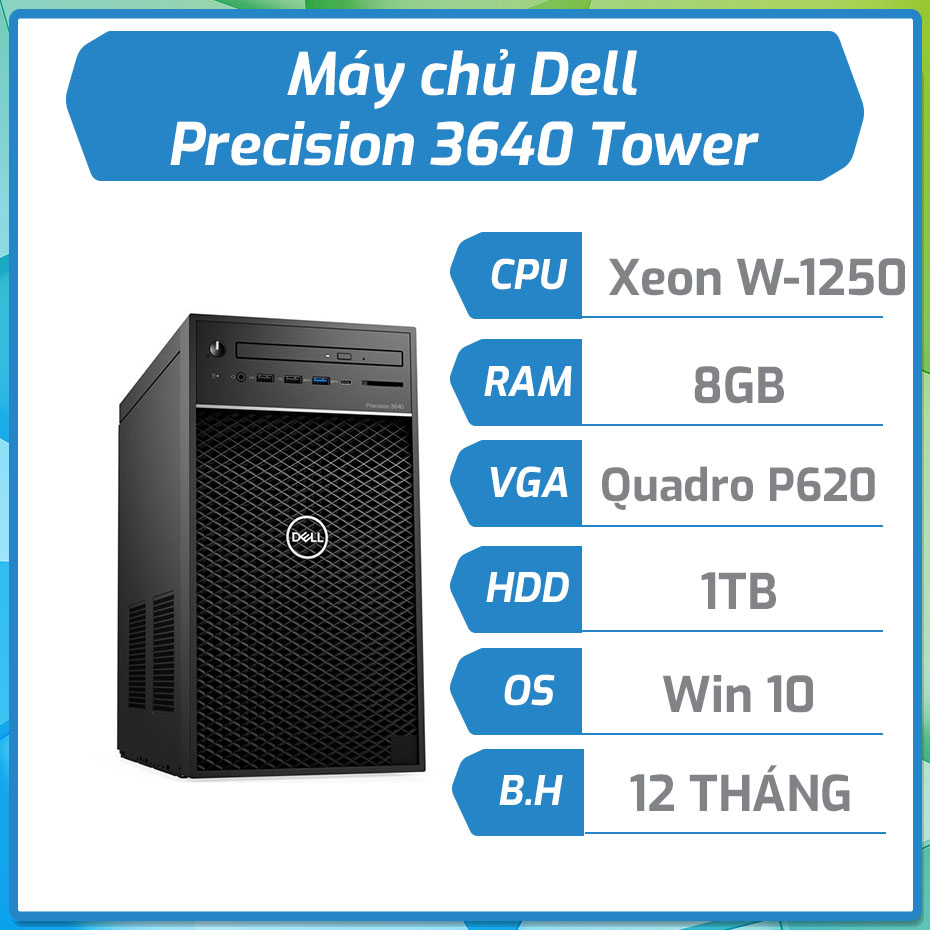 Dell Precision 0 HDD, Integrated CTO Dell Precision 3640 Xeon W