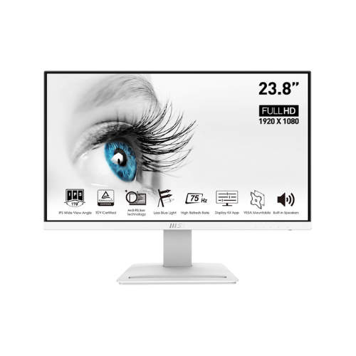 Màn hình MSI PRO MP243W 24 Inch IPS 75Hz (White)