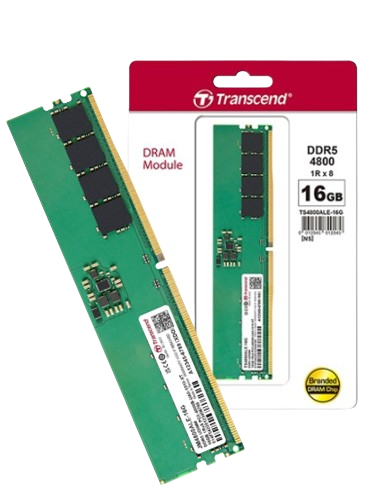RAM Transcend 16GB/ 32GB DDR5 4800 U-DIMM 1Rx8/ 2Rx8  2Gx8 CL40 1.1V NEW!!