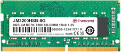 RAM Transcend 8GB JM DDR4 3200 SO-DIMM 1Rx16 1Gx16 CL22 1.2V